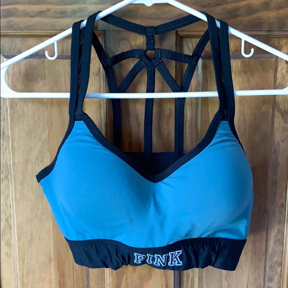 Pink Sports Bra